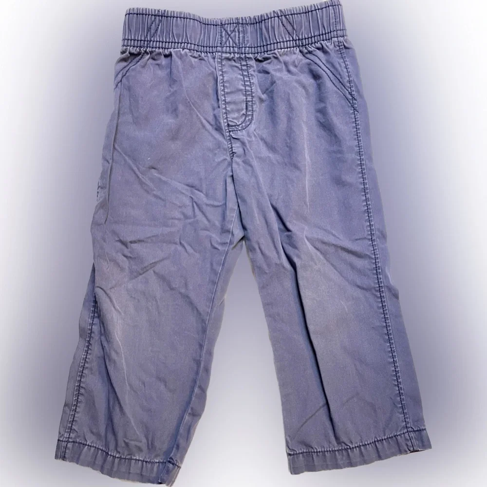 Carter’s 2T Toddler Boys Blue Pants 100% Cotton PRELOVED